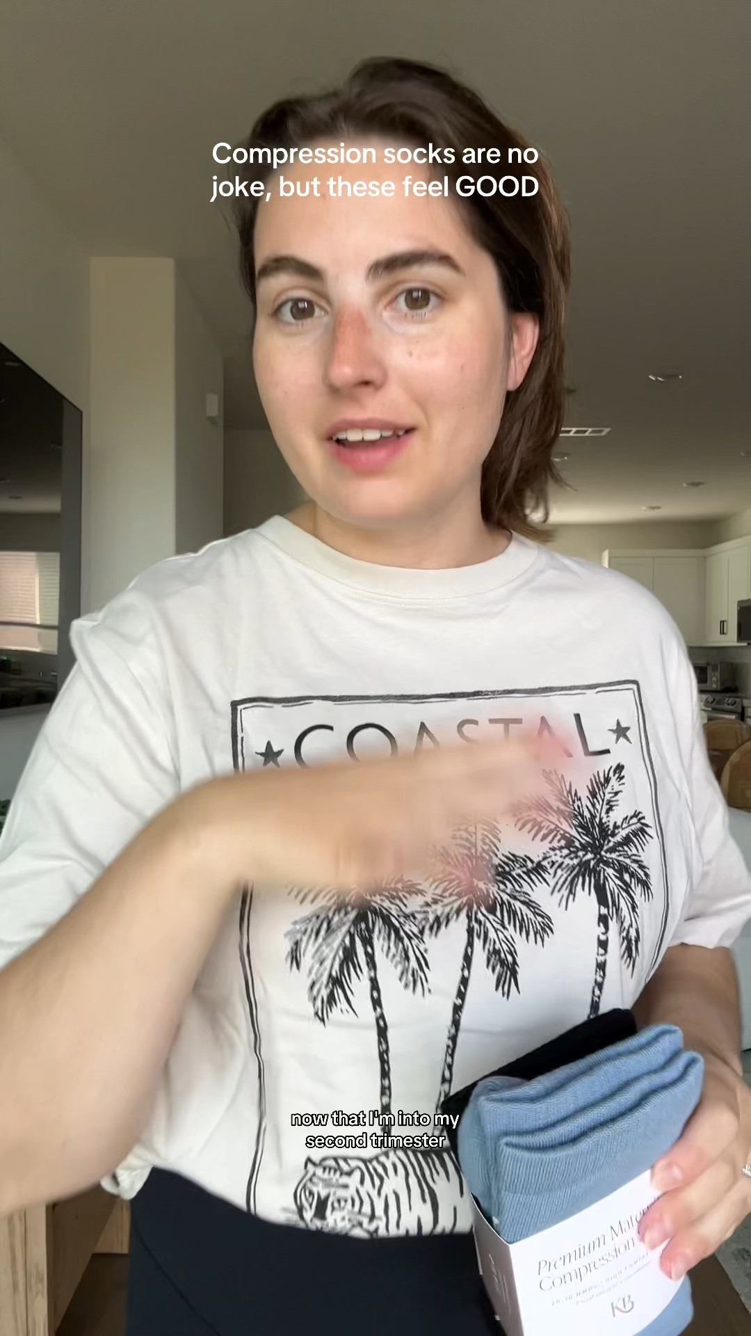 I’ve entered my “compression sock era,” apparently. My feet have been feeling it lately, so I tried these Kindred Bravely ones and… honestly? Worth the hype so far. A little effort to get on, but super soft and not overly tight once they’re in place. Will keep wearing them and report back, but this feels like one of those low-effort, high-impact pregnancy shifts.

Pregnant, pregnancy, compression socks, pregnancy must haves, bump style, travel must haves, travel finds 

#LTKFindsUnder50 #LTKBump