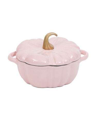 2qt Cast Iron Pumpkin Dutch Oven | TJ Maxx
