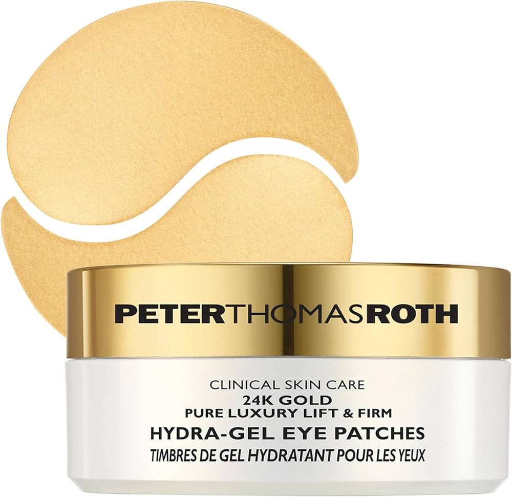 Peter Thomas Roth | 24K Gold Pure Luxury Lift & Firm Hydra-Gel Eye Patches | Anti-Aging Under-Eye... | Amazon (US)