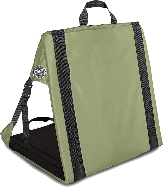 Crazy Creek The Chair Perfect for Stadium Seats, Camping, Hiking & More, Comfort on All Terrains,... | Amazon (US)