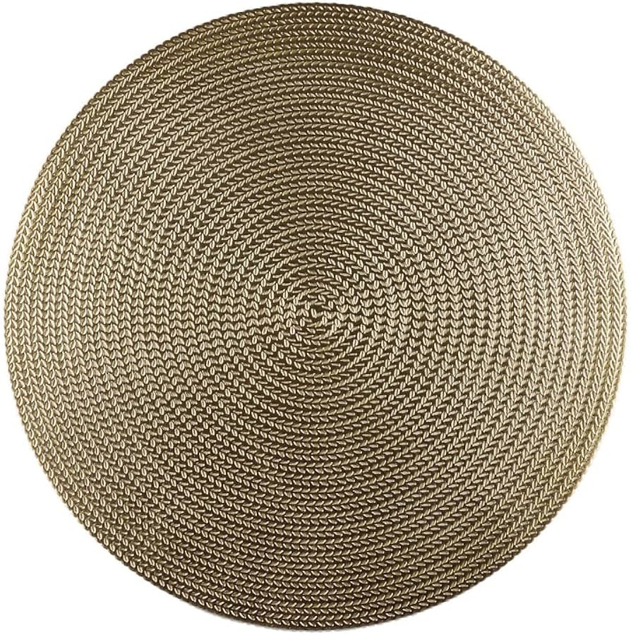 Lugar Americano de Plástico Fresno Metalizado Dourado 38cm - Lyor | Amazon (BR)