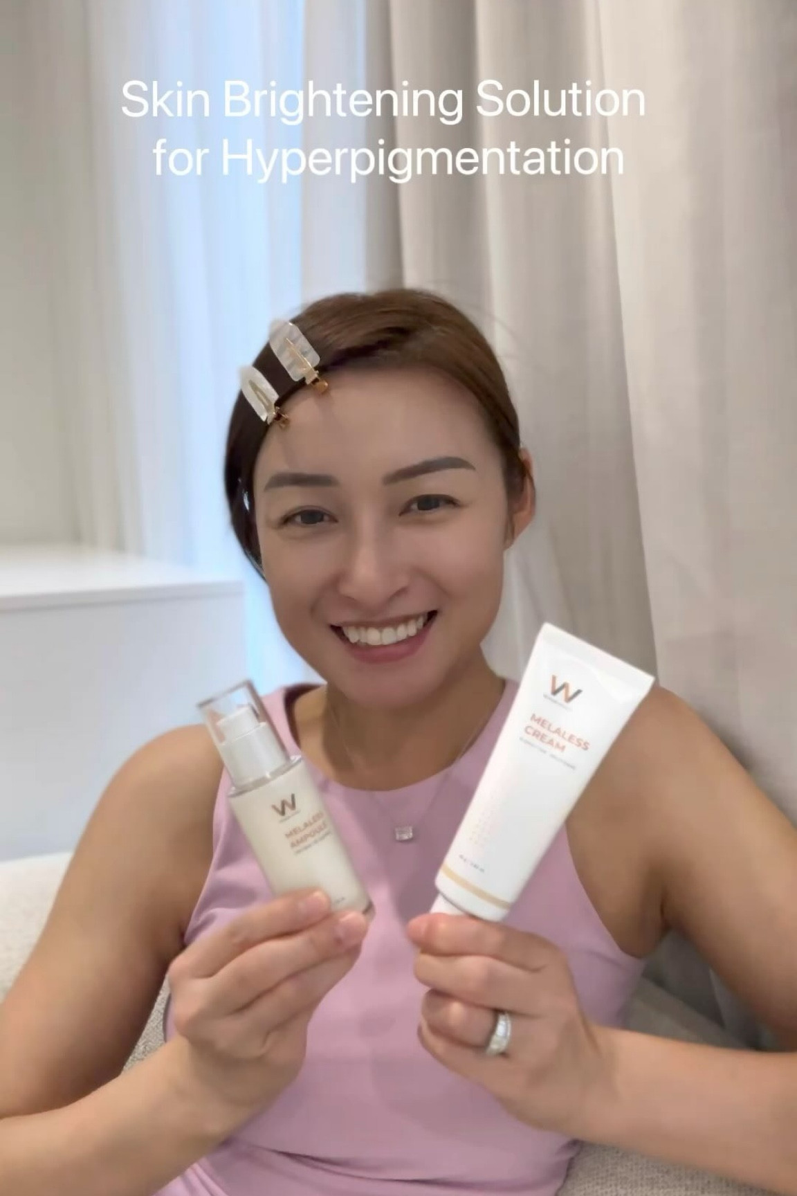 Skin Brightening Solution for Hyperpigmentation/Pigmentation/Melasma/Dark Spots 

These two from @wonjineffect_official are No.1 Brightening Cream on @hwahae_official and No.1 Ampoule in Japan @qoo10.official plus lovely smell 💓💓

Available on @oliveyoung_global @amazon 

#wonjinerect #Melasma #Pigmentation #Hyperpigmentation #brightening #MelalessAmpoule #MelalessCream #kbeauty #koreanskincare #AmazonFinds #AmazonBeauty #Niacinamid #Clutathlone #Vitamnine HiranexamniCACIO