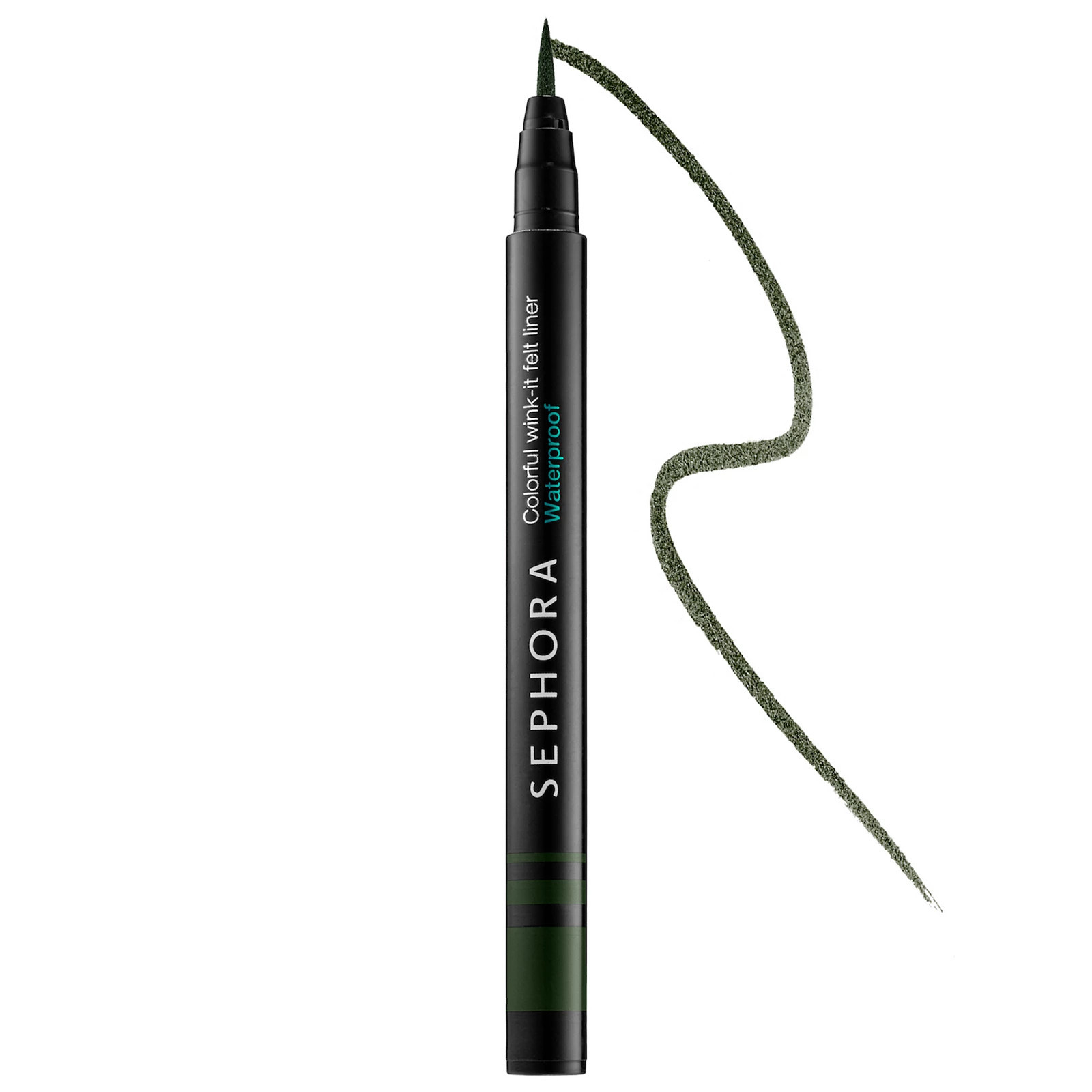 SEPHORA COLLECTION Sephora Colorful Wink-It Felt Tip Liquid Waterproof Eyeliner, Size: .019 FL Oz, Army Babe | Kohl's