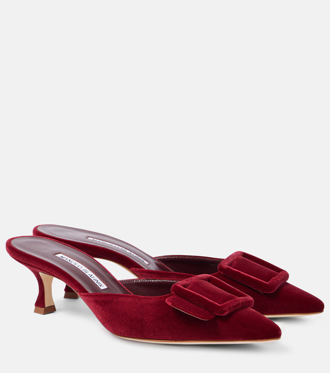 Maysale 50 velvet mules | Mytheresa (US/CA)