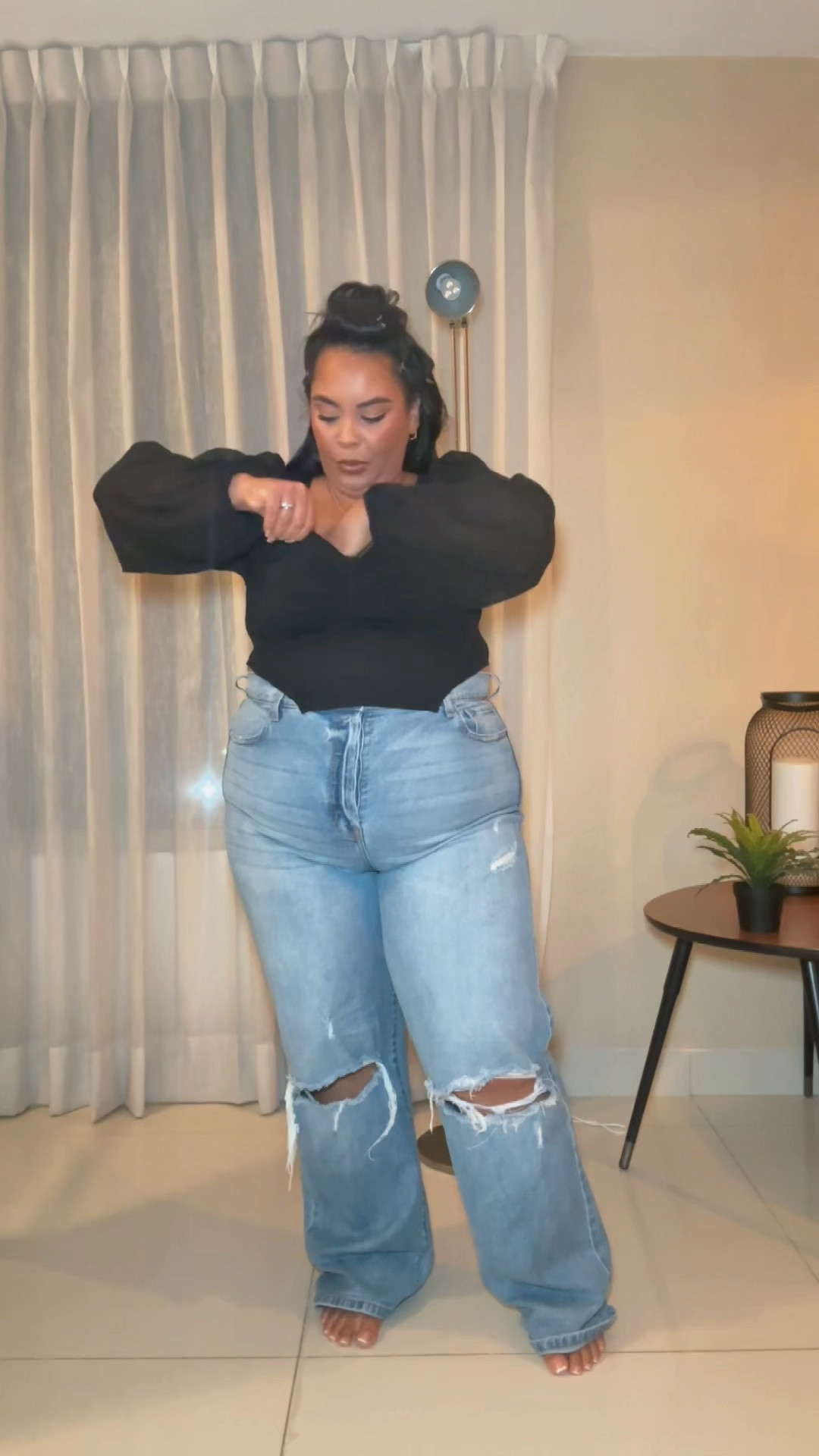 ✨New Year Eve Outfit ✨
The heels from - Misslola
Pants- Fashion nova( As you pleased straight leg jeans)

#LTKfindsunder100 #LTKplussize #LTKVideo