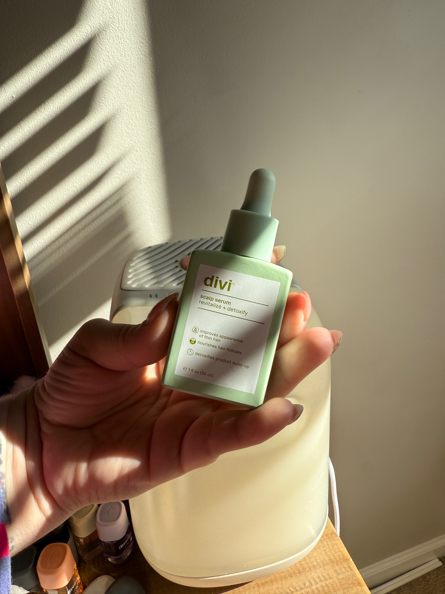 My scalp has never felt better. I’ve been using the Divi Scalp Serum for about 6 months now, and it’s been a game-changer for soothing my scalp and keeping my hair healthy. If you’ve been curious, now’s the time to try it—it’s on SALE this weekend! 

#LTKBeauty #LTKSaleAlert #LTKCyberWeek