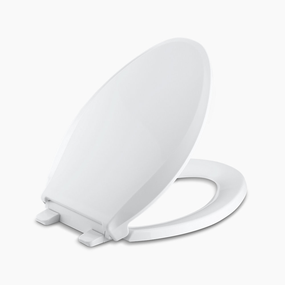 Quiet-Close™ elongated toilet seat | Kohler