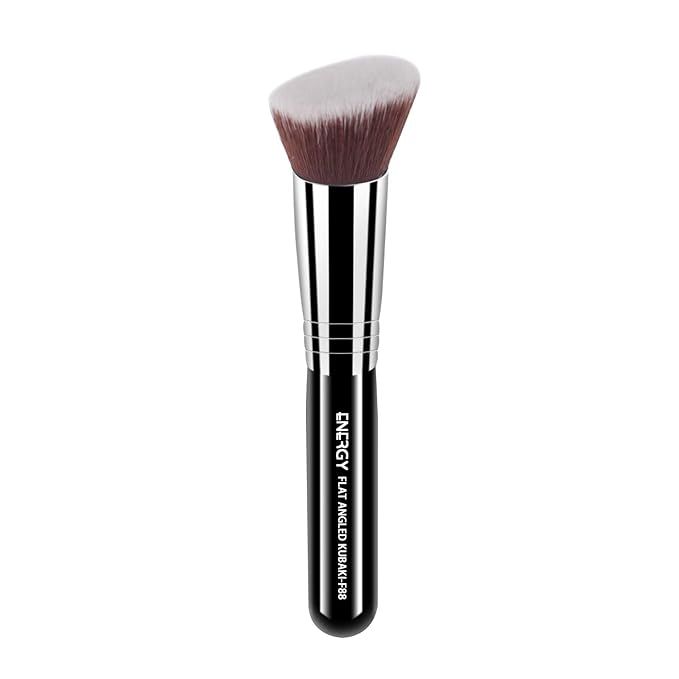 ENERGY Angled Foundation Makeup Brush Flat Top Kabuki Bronzer Brush Face Contour Brush For Contou... | Amazon (US)