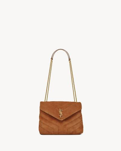 loulou small chain bag in "y"-quilted suede | Saint Laurent Inc. (Global)