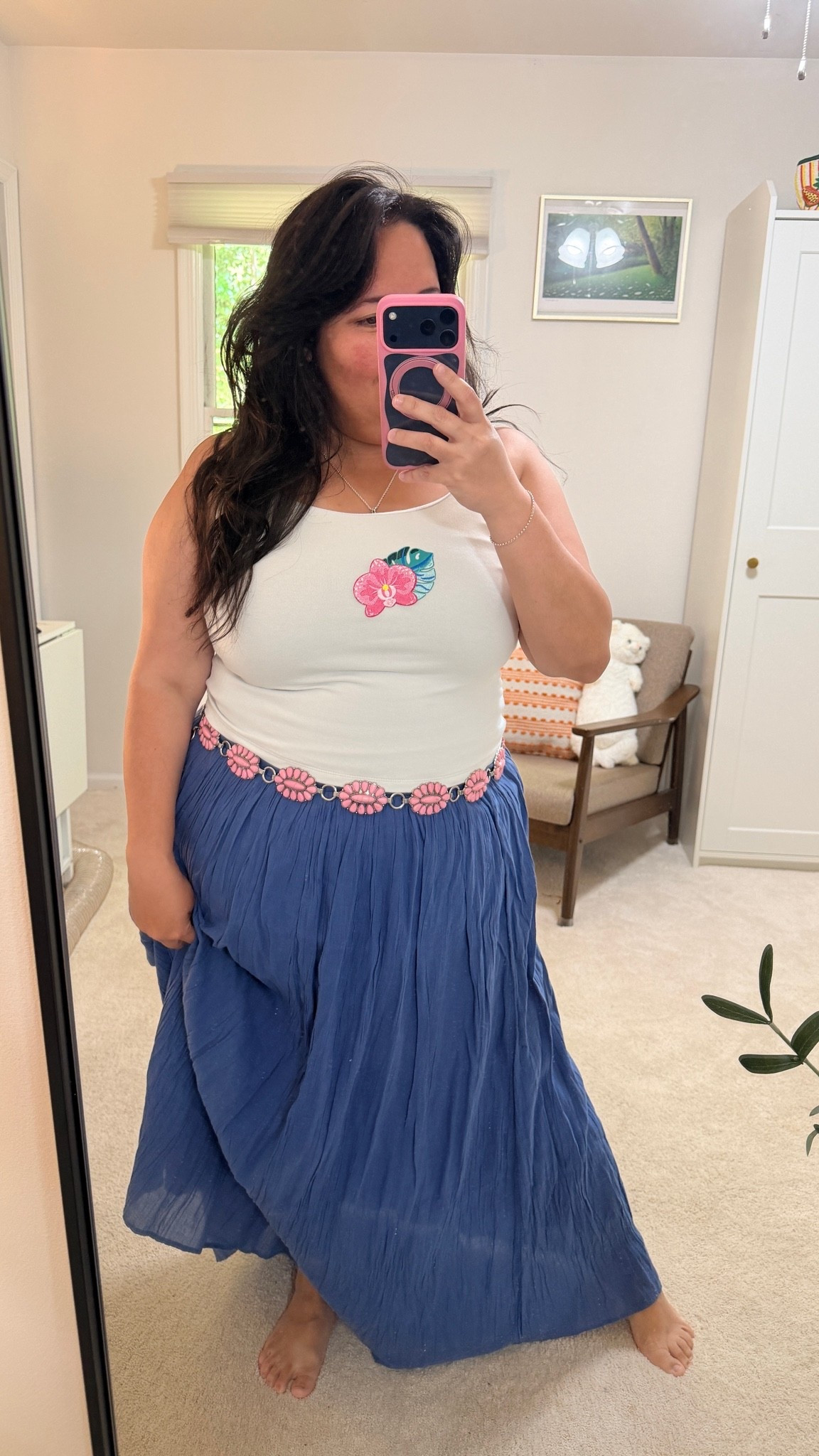 Recently I visited Walmart for the viral beaded tank and I was so disappointed on how Ill fitting it was for people with a larger chest, so… I just made my own. Everything is currently on sale & the DIY is coming soon. Follow & come back!

#LTKootd #LTKSaleAlert #LTKPlusSize