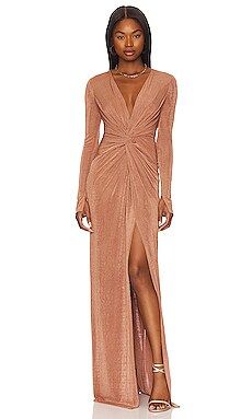 Katie May In A Mood Gown in Muted Copper from Revolve.com | Revolve Clothing (Global)