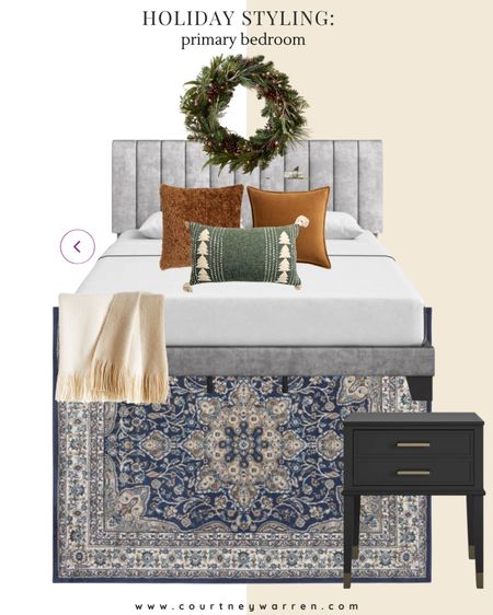 Holiday styling: primary bedroom 

Christmas
Christmas decor
Simple Christmas decor 

#LTKhome #LTKHoliday #LTKSeasonal