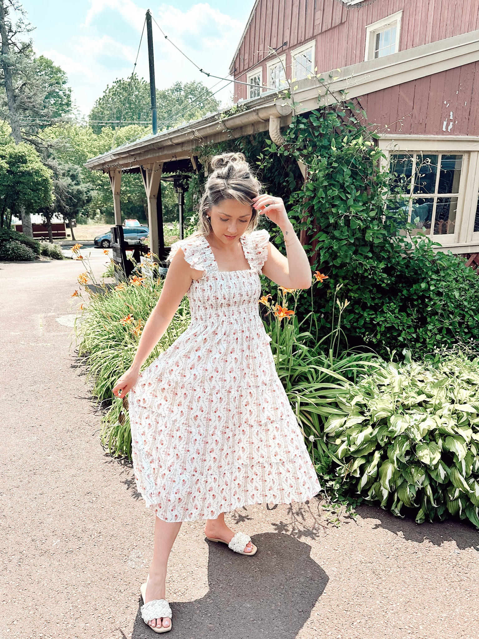 Finally bought myself a #hillhouse nap dress and it does not disappoint. 

#napdress #grandmillennial #coastalchic  

#LTKSeasonal