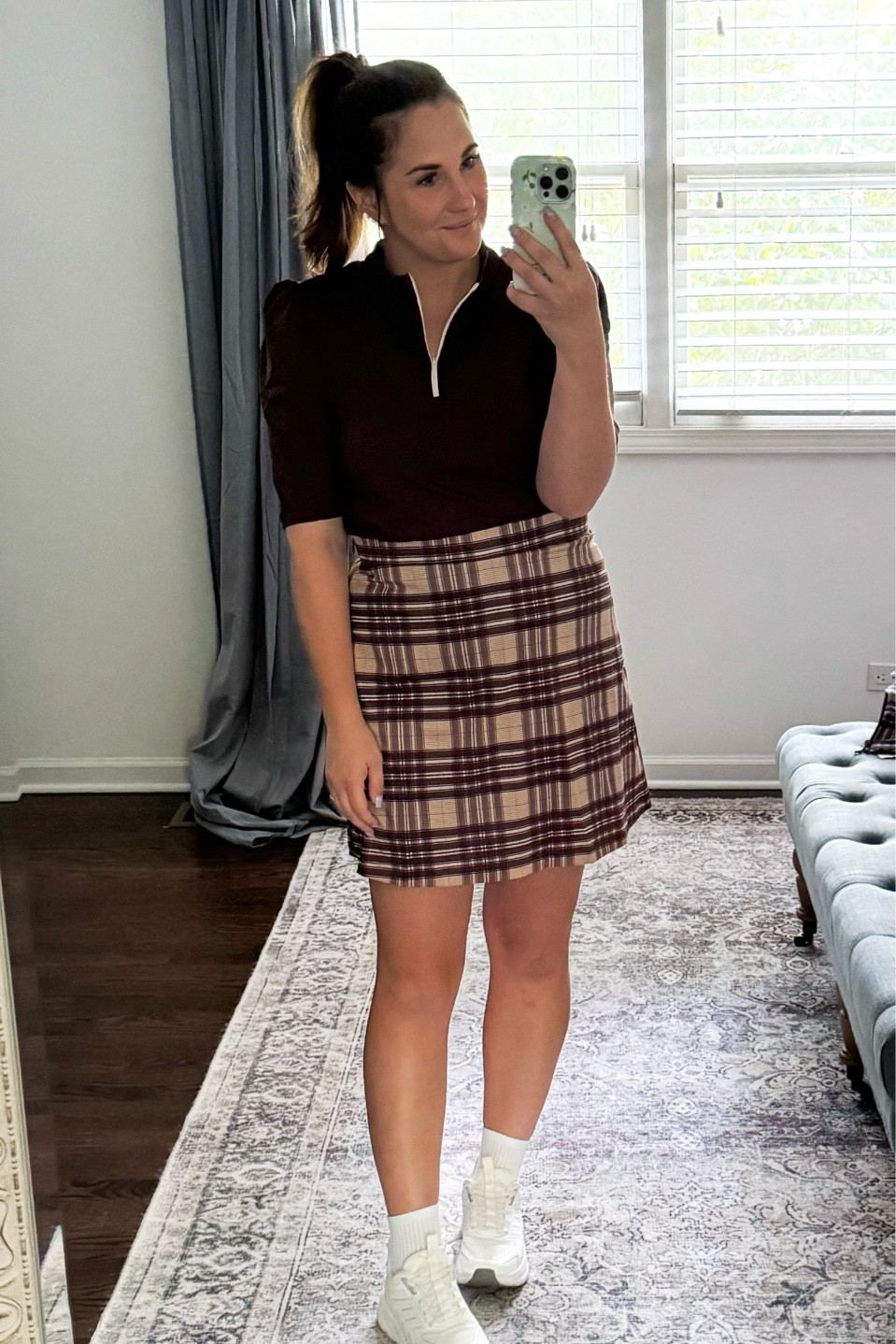 Best golf apparel on sale. This skirt and top is a must from Byrdiengolf. Wearing a large, TTS. 

#LTKmidsize #LTKfindsunder100 #LTKfitness