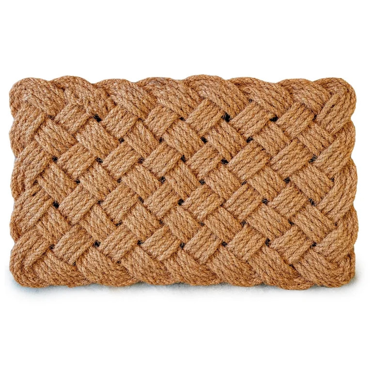 Woven Rope Doormat 30x17 Inch Welcome Mat Outdoor Coir Door Mat | Walmart (US)