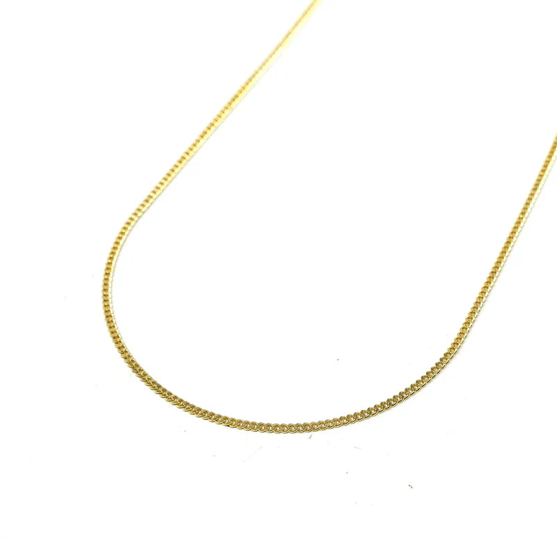 Skinny Curb Chain Necklace | The Sis Kiss