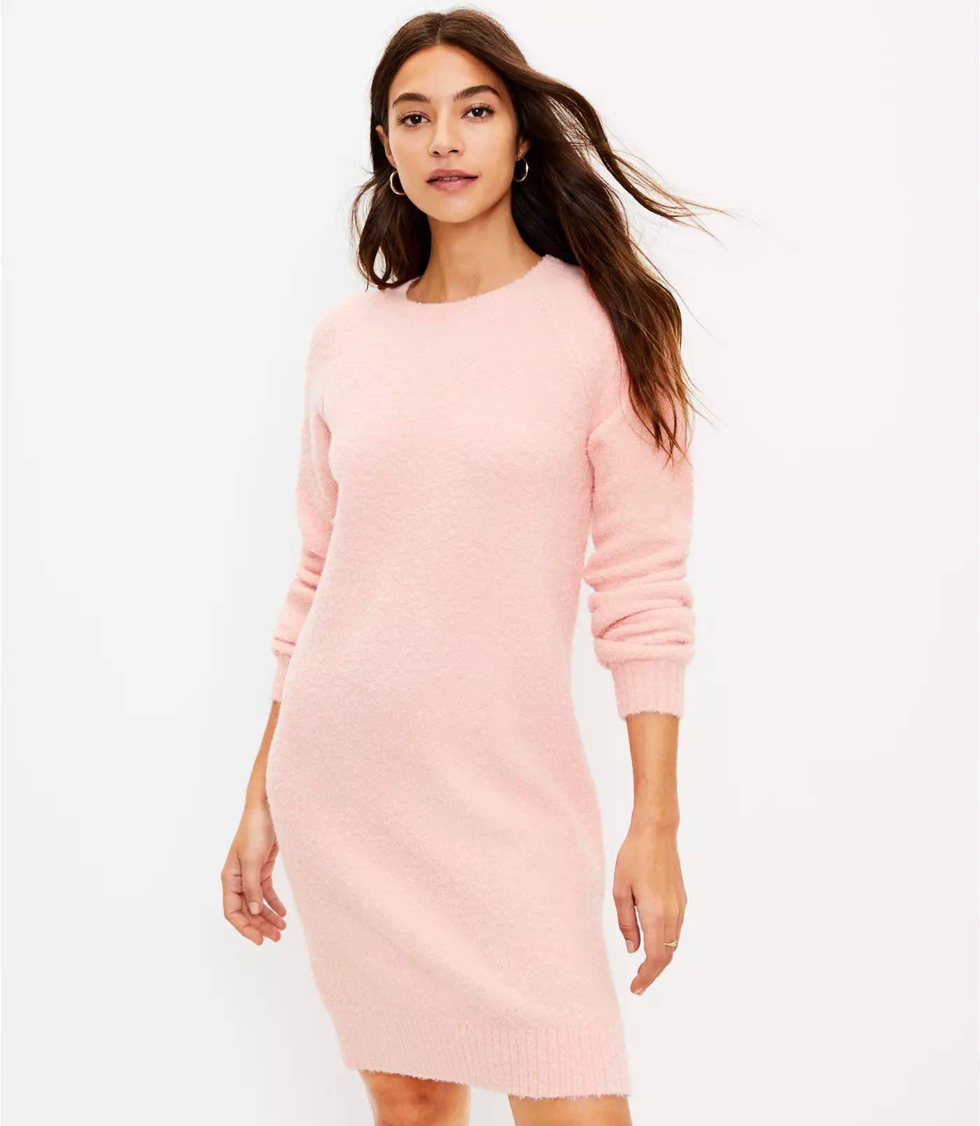 Boucle Sweater Dress | LOFT | LOFT