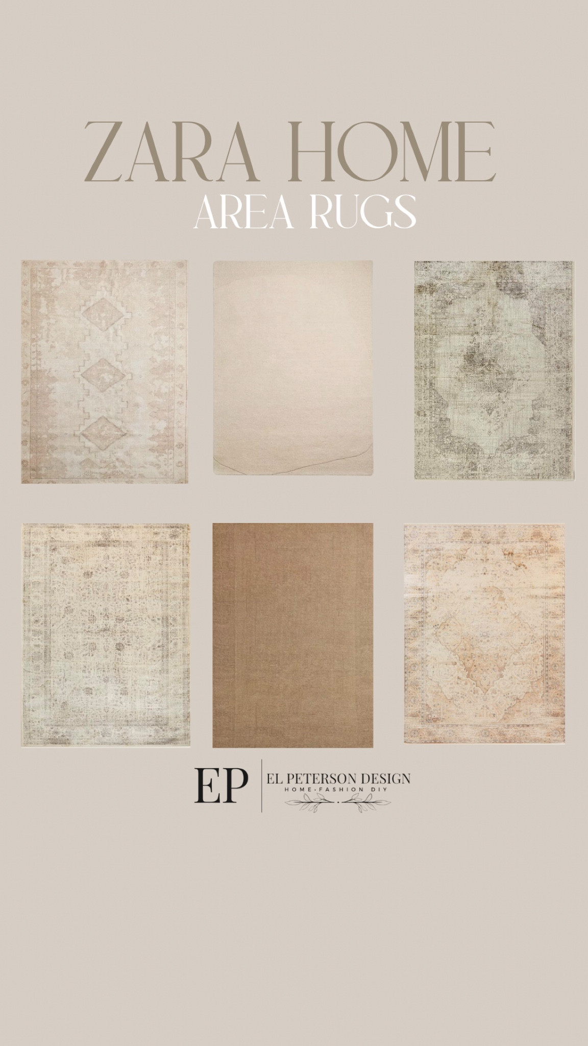 Zara home
area rugs 

#LTKHome