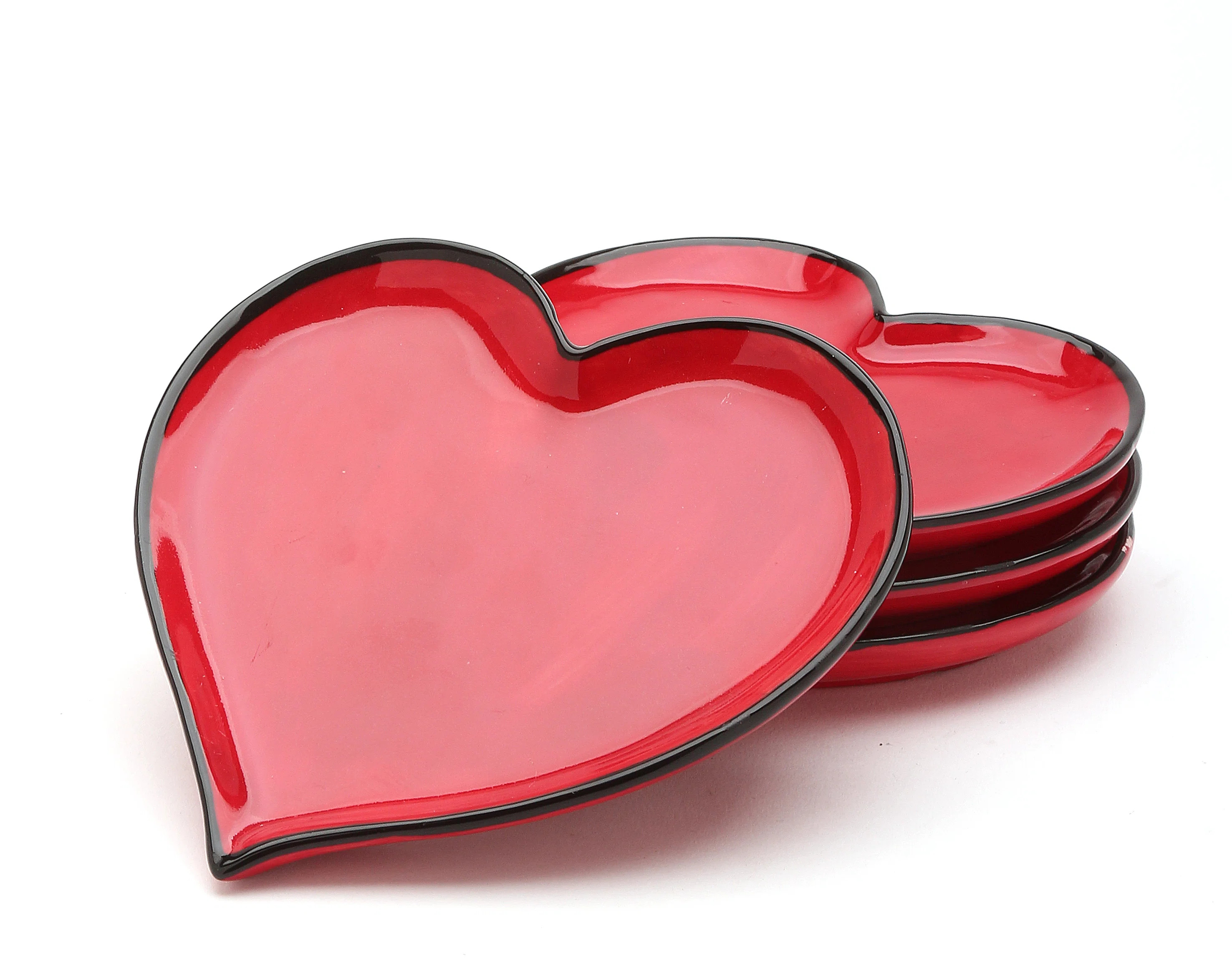 Muna Earthenware Decorative Plate 4 (Set of 4) | Wayfair North America