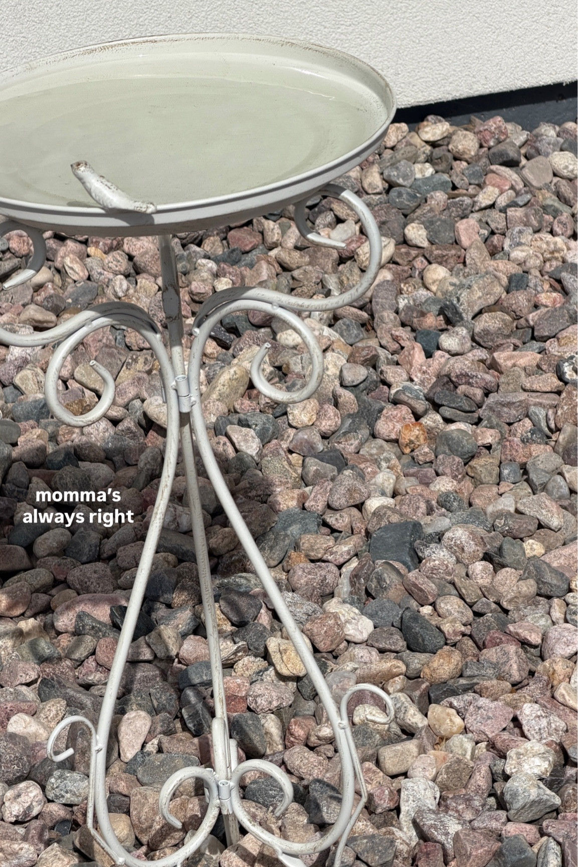 my bird baths 