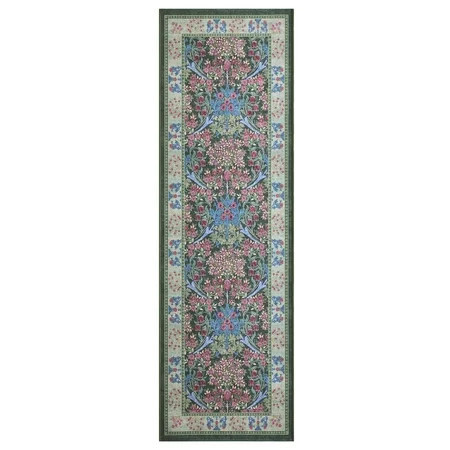 Better Homes & Gardens Green Hannah Flowing Floral 30" x 96" Runner Rug | Walmart (US)