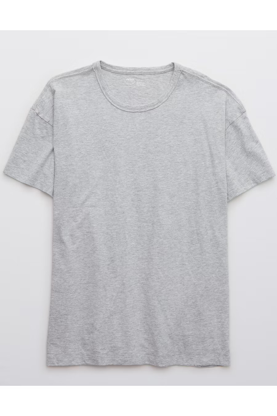 Aerie Distressed Oversized Boyfriend T-Shirt | American Eagle Outfitters (US & CA)