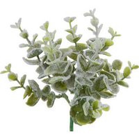 Frosted Eucalyptus Pick, Faux Snow Eucalyptus, Winter Greenery, Greenery Christmas | Etsy (US)