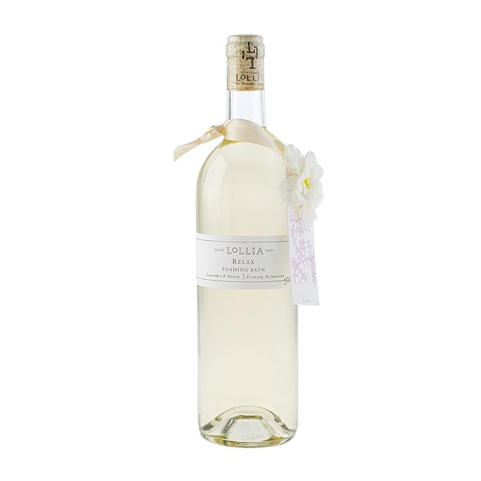 Lollia Relax Bubble Bath, 25 fl. oz. – Lavender & Honey Scent – Gentle & Moisturizing Bubble ... | Amazon (US)