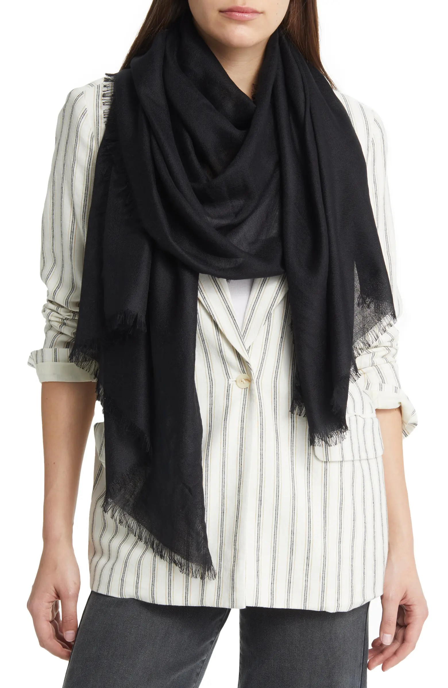 Cashmere & Silk Wrap | Nordstrom