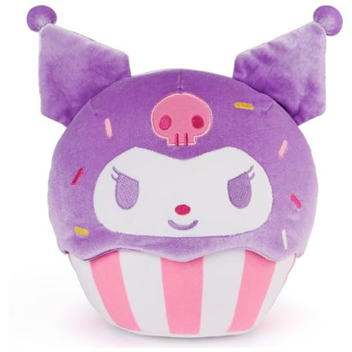 GUND Sanrio Hello Kitty and Friends Kuromi Cupcake Plush, Stuffed Animal for Ages 1 and Up, Purple/White, 8” | Amazon (US)