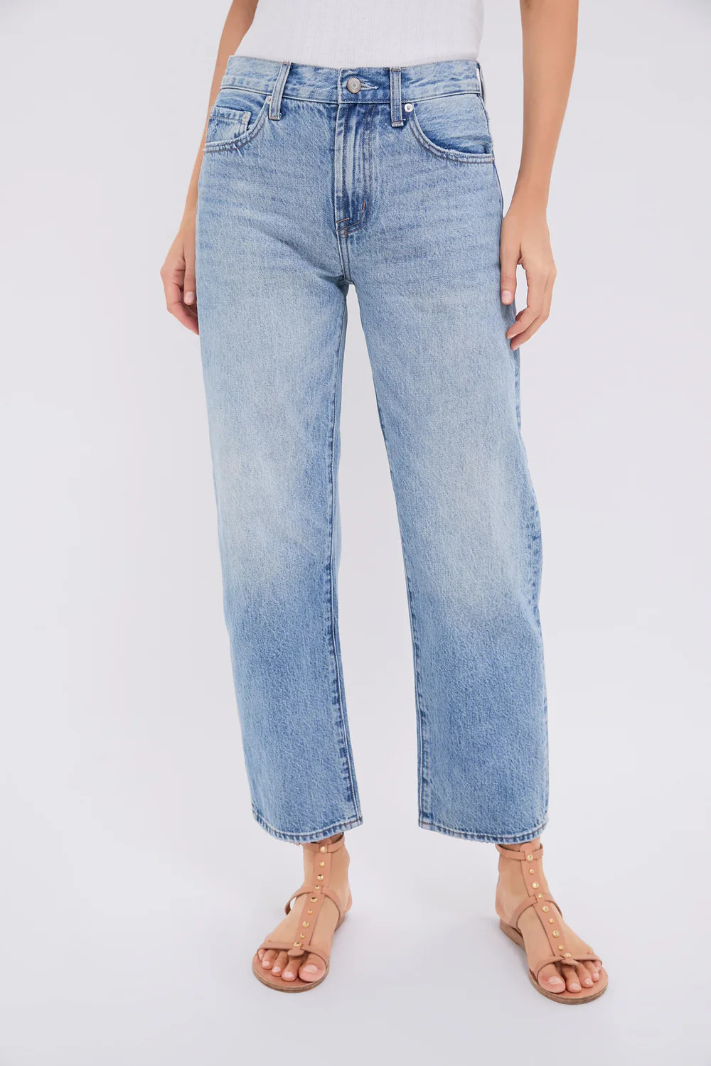 Bowie Lexi Mid Rise Bowed Straight | Tuckernuck (US)