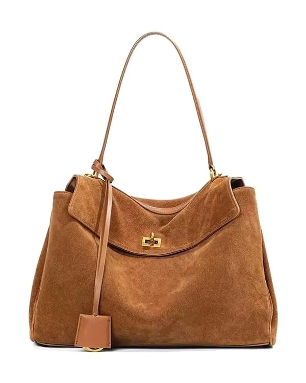 Handbags for Women Top Handle Tote Bag Purse Leather Handbag Large Capacity Travel Crossbody Purs... | Amazon (US)