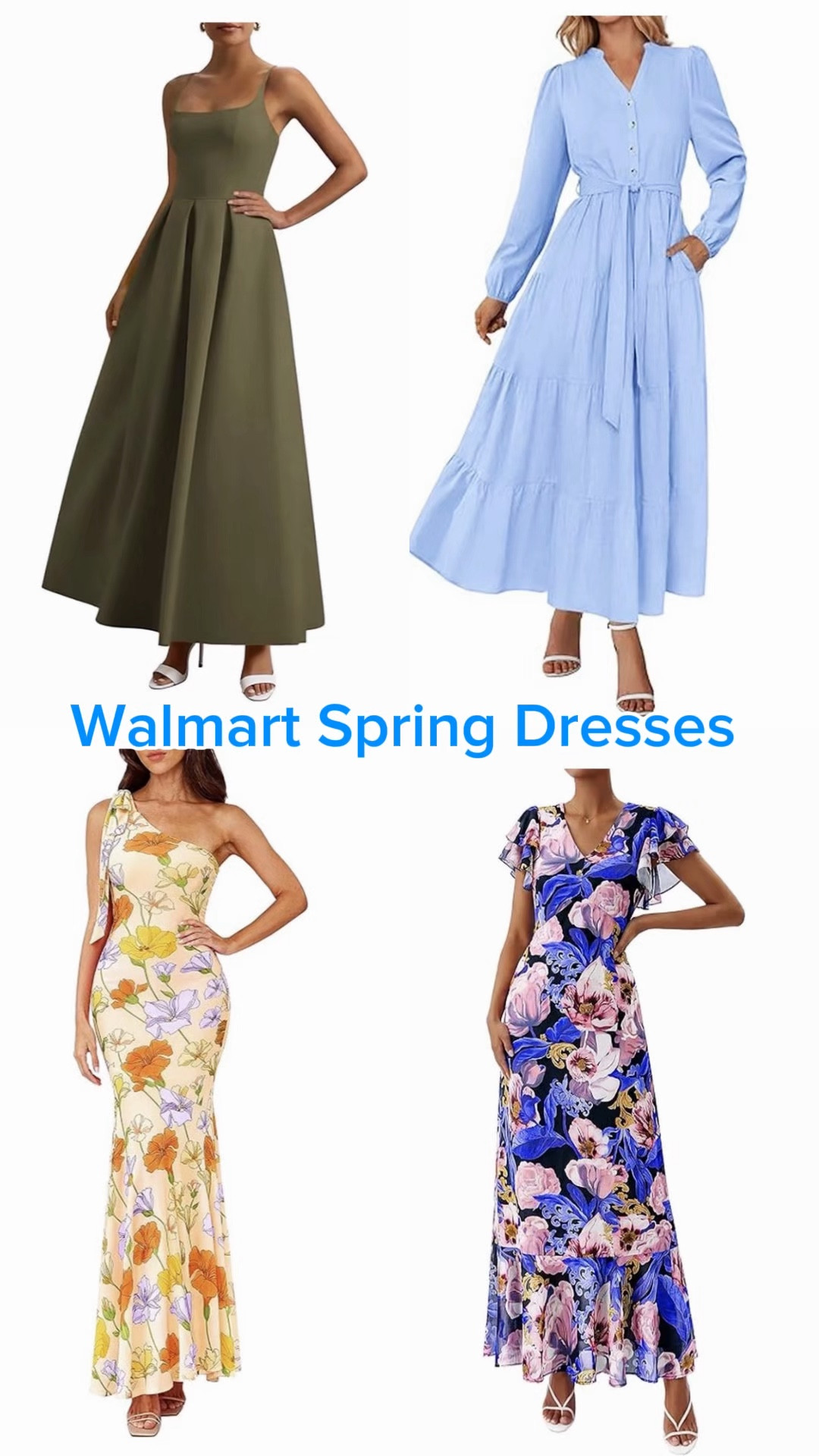 @walmart spring dresses 🌸 Affordable maxi and floral dresses that look expensive but are budget friendly. Perfect for spring events, brunch, vacation outfits, or everyday wear. Sharing my favorite Walmart fashion finds for the season.

#WalmartFashion
#SpringDresses
#AffordableStyle
#LTKFinds
#SpringOutfits

#LTKSeasonal #LTKSaleAlert #LTKootd