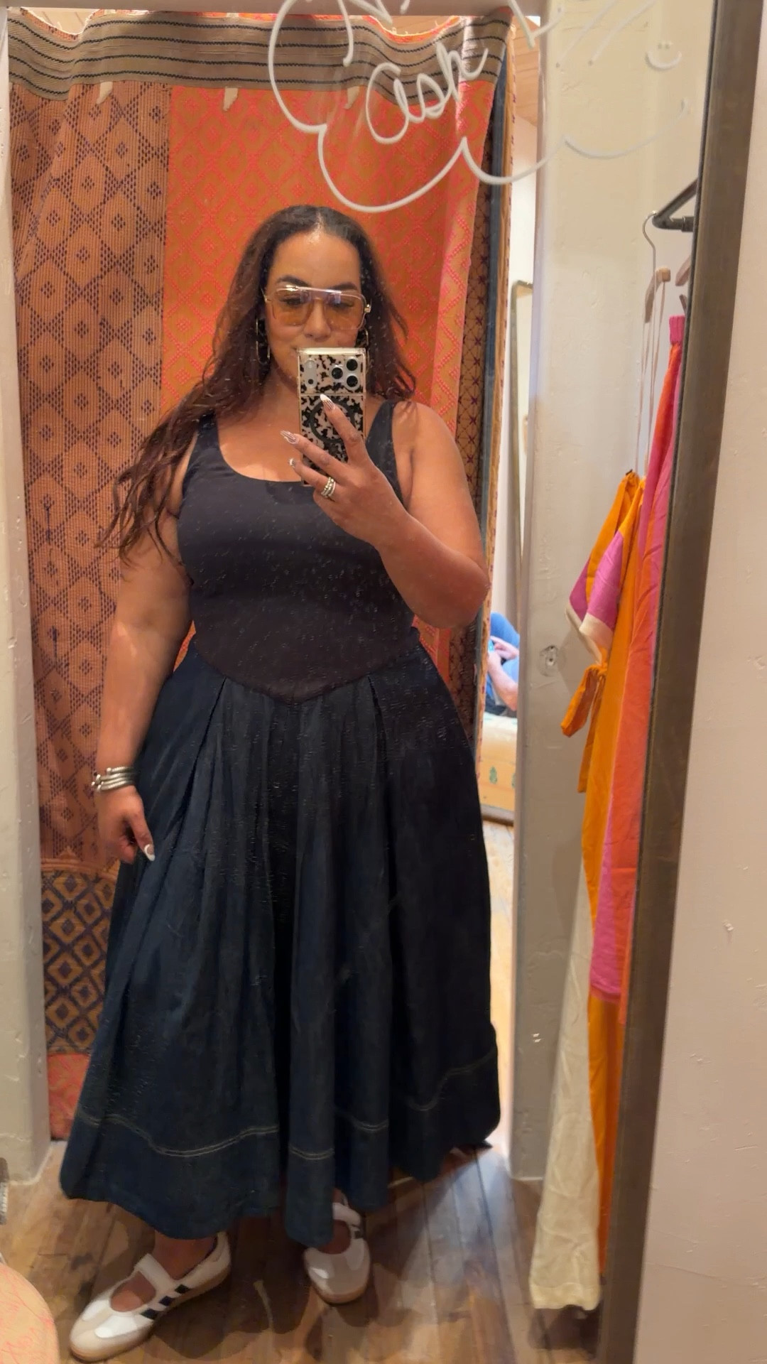 Love this dress from free people! Wearing the L and its very roomy 

#LTKPlusSize #LTKootd #LTKMidsize