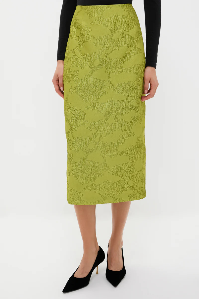 Brocade Metallic Ellington Skirt | Tuckernuck (US)