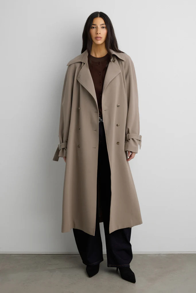 OVERSIZED TRENCH COAT | OAK + FORT