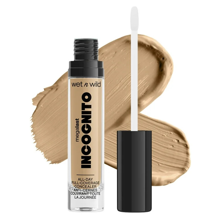 wet n wild Mega Last Incognito All-Day Full Coverage Concealer - Medium Honey | Walmart (US)