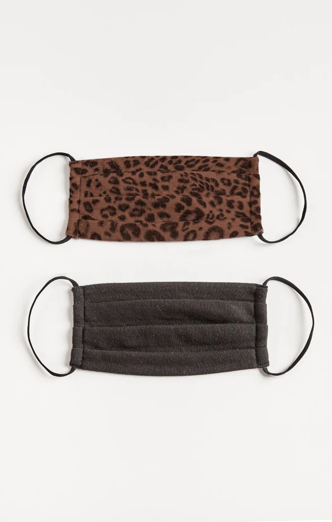 Leopard Reusable Face Mask (2-Pack) | Z Supply