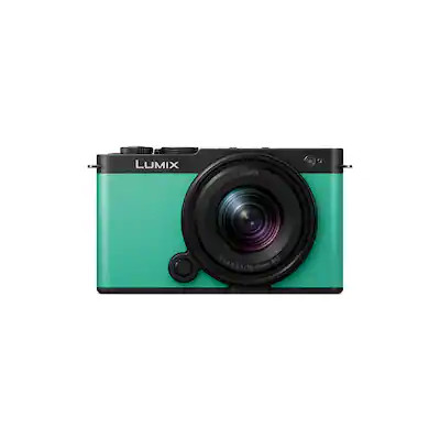 Panasonic - LUMIX S9 Full Frame Mirrorless Camera with 18-40mm F4.5-6.3 Lens - Mint Green | Best Buy U.S.