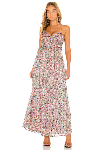 For Love & Lemons Joelle Maxi Dress in Multi from Revolve.com | Revolve Clothing (Global)