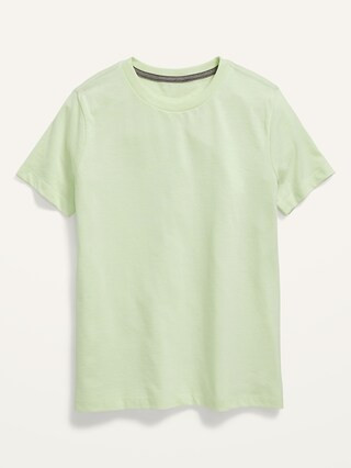 Softest Short-Sleeve Solid T-Shirt for Boys | Old Navy (US)