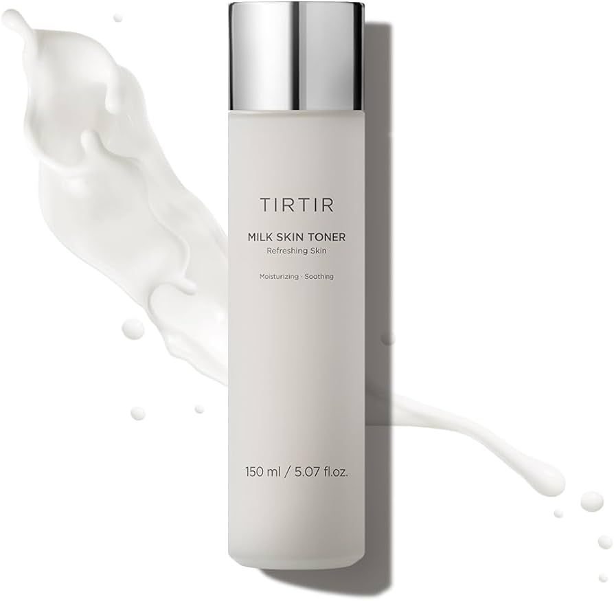 TIRTIR Milk Skin Toner | Deep Moisturizing, Instant Glow, 2% Niacinamide, Chamomile, Rice Bran Ex... | Amazon (US)