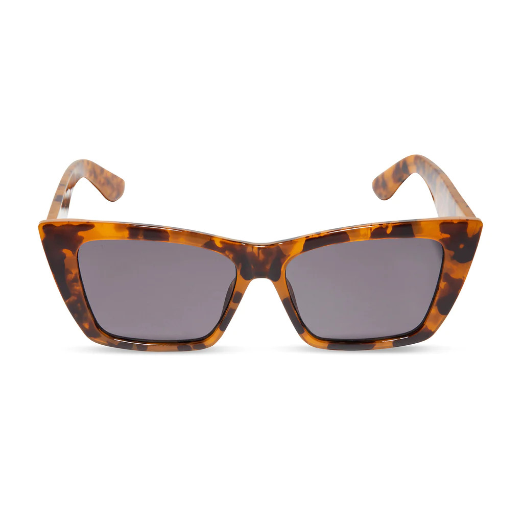 KRISTA HORTON - THE KOLLY + TORTOISE + SOLID GREY POLARIZED SUNGLASSES | DIFF Eyewear
