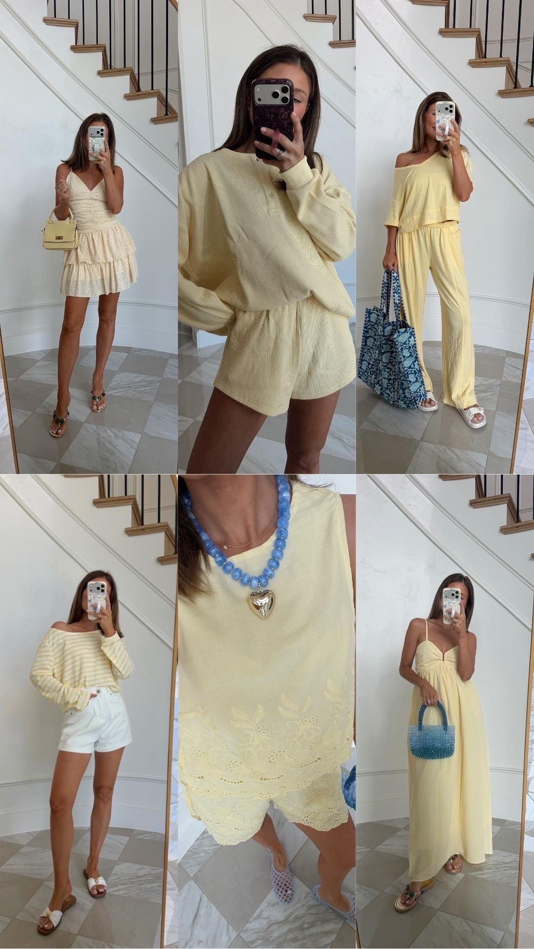 Butter yellow outfits for summer I have been obsessed with!