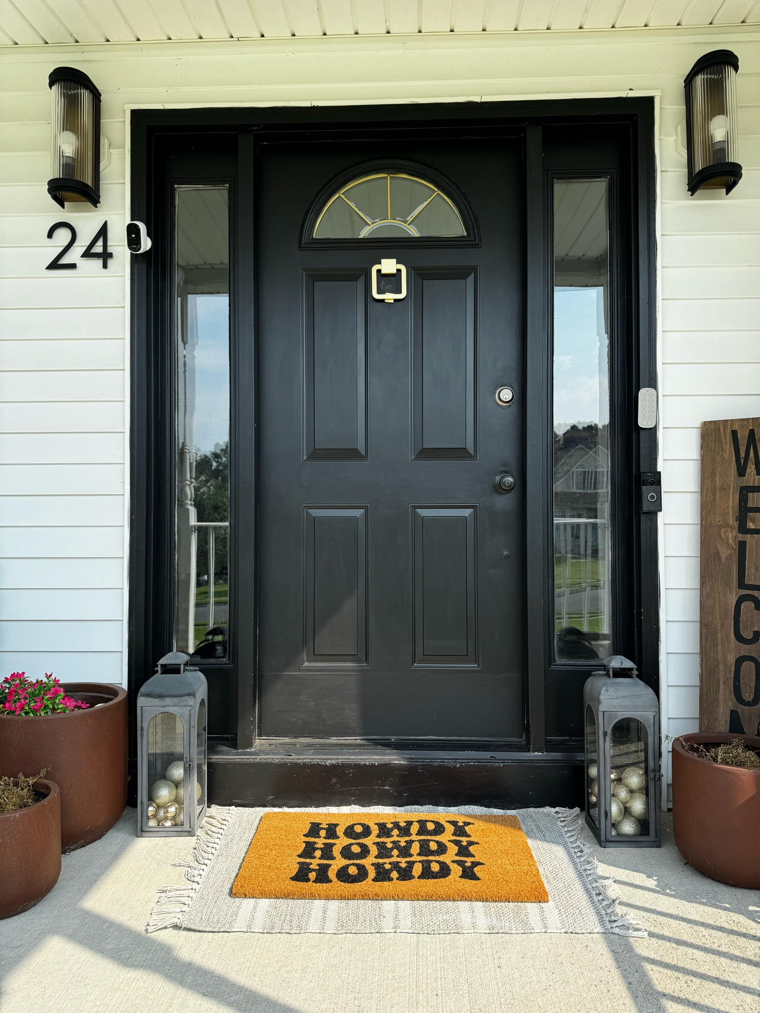 Howdy door mat from Walmart. 🤠

Front porch, porch inspo, front porch decor, doormat, layered doormat, Walmart finds, Walmart home, IYWYK 

#LTKSeasonal #LTKStyleTip #LTKHome