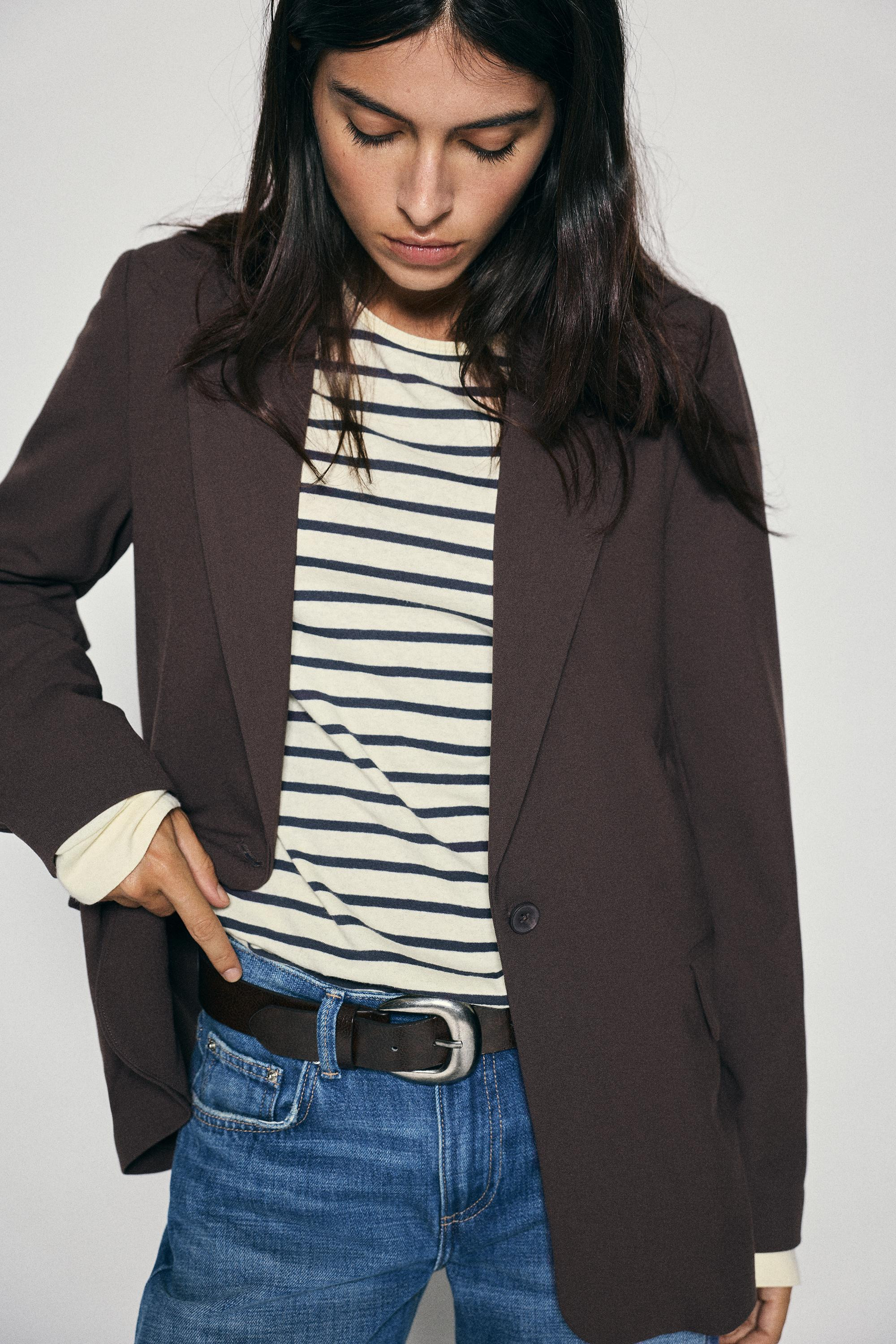 Basic blazer | Pull&Bear United Kingdom | PULL and BEAR UK