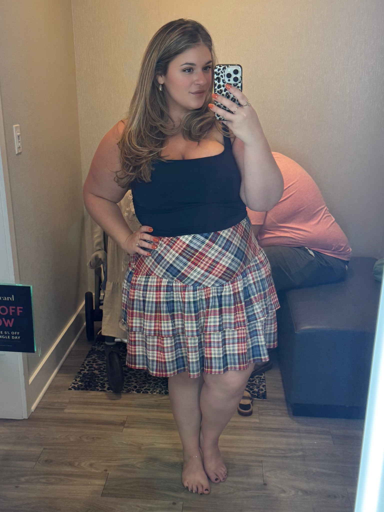 Pleaded skirt super cute for falling on clearance!! 

#LTKMidsize #LTKPlusSize #LTKSeasonal