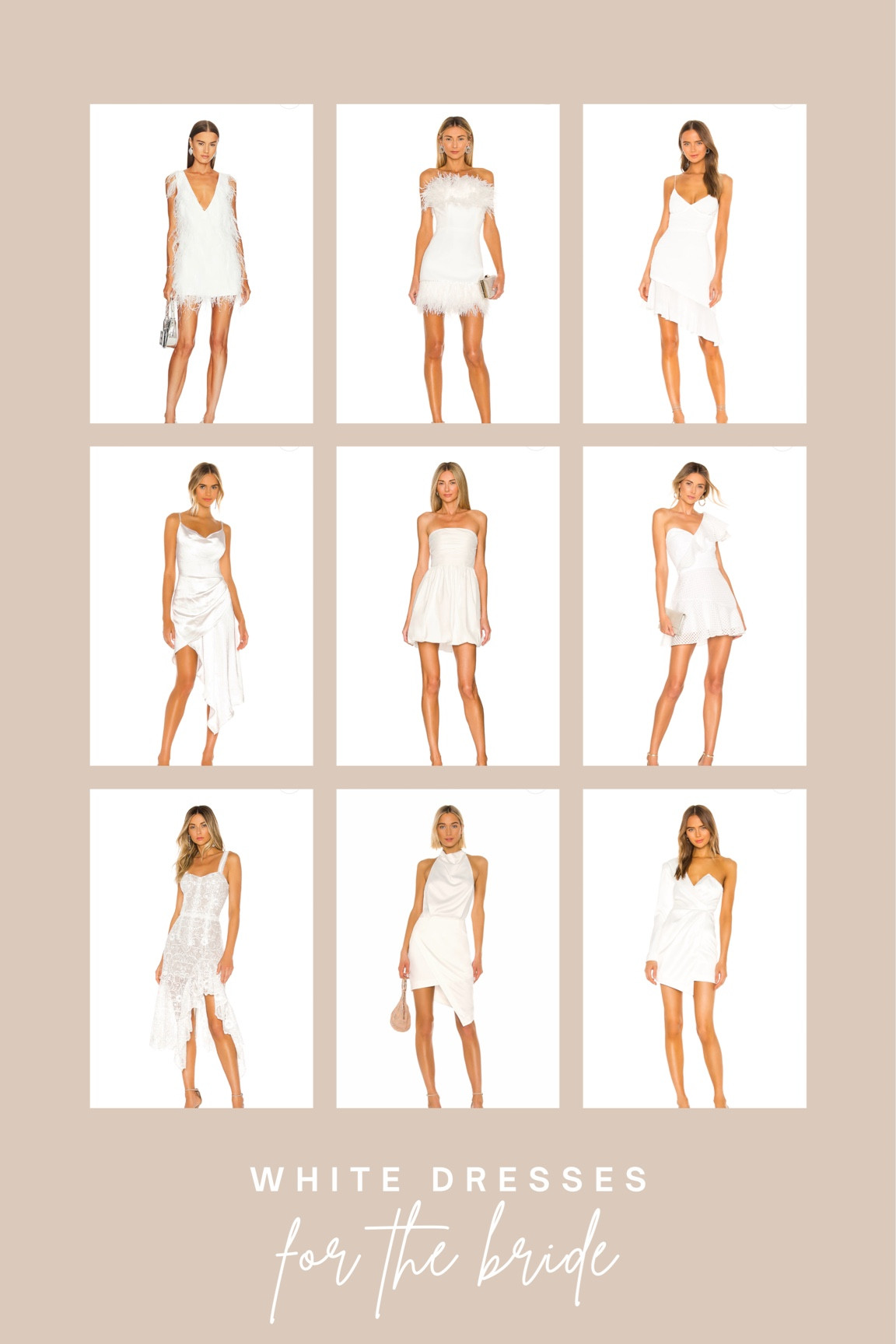 White summer dresses for the bride 🤍

Wedding | wedding look | bridal dresses | white outfit | revolve | what to wear to wedding events | wedding looks | outfit for brides | bride to be | wedding season | rehearsal dinner | bridal shower | bachelorette party 



#LTKwedding #LTKstyletip #LTKSeasonal
