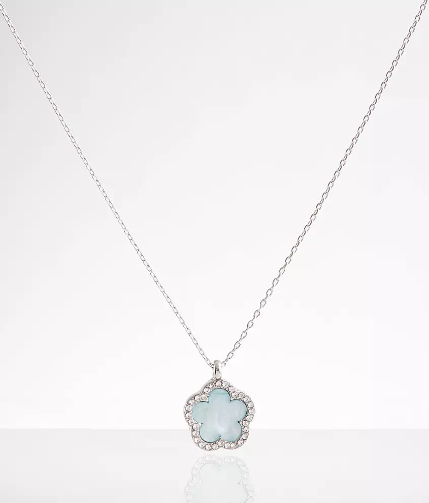 Glitz Flower Necklace | Buckle