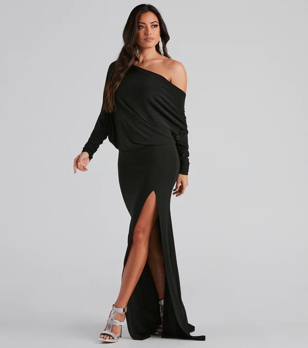 Londyn Formal High Slit Convertible Dress | Windsor Stores